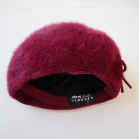 Raspberry Beret! Vintage Kangol - Picture 9 of 12